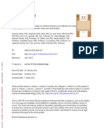 Journal Pre-Proof: Journal of Clinical Epidemiology