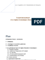 5 2 Régimes Économiques Douaniers