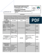 Hoja de Actividades Del Curso Flores y Follajes 2023