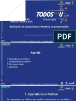 Realización de Operaciones Aritméticas en Programación