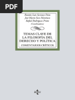 Temas Clave de La Filosofía Del Derecho y Política by Ramón Luis