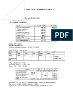 Correction TD 1 Business Plan 21-22