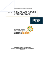 Modul Keterampilan Dasar Kebidan I S1 Kebidanan