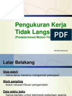 Pengukuran Kerja Tidak Langsung