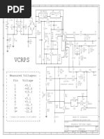 Panasonic VCR Power