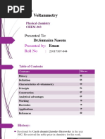 Voltammetry