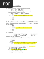 2-1435-36 Chapter 6 Chemical Equilibrium Solved Problem 0