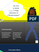 Structure of Chromosomes, Cell Cycle, Cell Division