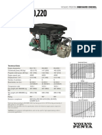 Volvo Penta Inboard Diesel: Technical Data