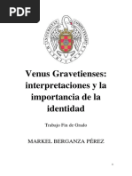 Venus Gravetienses Interpretaciones y La