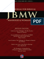 The Journal For Biblical Manhood and Womanhood 14-1