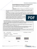 Consentimiento Informado Por Representación para La Vacunación de Niños de Entre 6 Años Cumplidos y Menores de 12 Años Frente A La Covid