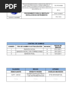 OPE-MII-008 Procedimiento de Montaje e Instalcion de Instrumentos (Rev 0)