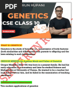 Genetics Class 10