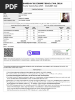 Ctet Result