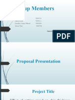 Proposal Presentation FYP