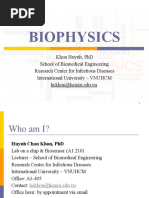 Y2022 Lecture 1 Intro To Biophysics