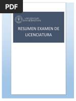 Examen Licenciatura