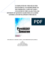 Psychology and Education: A Multidisciplinary Journal: 10.5281/zenodo.8093804 28