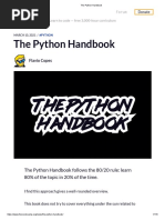 The Python Handbook