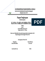 Piagam Lomba Tahfidz