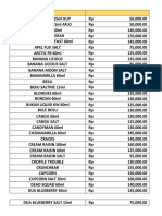 List Harga (1 Desember 2022)