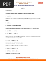 Key - Practice Test 1 - Trư NG Amsterdam 1