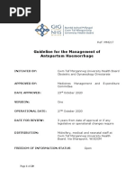 Antepartum Haemorrhage - CTM Guideline 2020