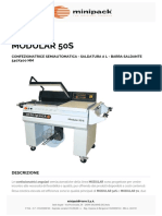 Modular 50s Confezionatrice Termoretraibile Flessibile e Pratica