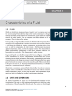 Characteristics of A Fluid