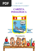 Carpeta Pedagógica 2023