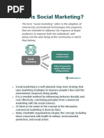 Social Marketing