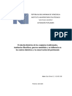 Evolución Histórica de Los Conjuntos Tradicionales