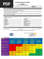 SWMS Cleaning General WHS119 V002.2