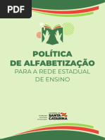 Política de Alfabetização para A Rede Estadual de Ensino