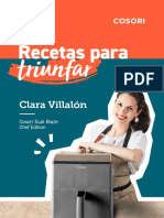 Libro de Recetas Clara Villalon Cosori Dual Blaze Chef Edition