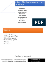 Cholinergic Agonists