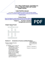 Basic College Mathematics 2nd Edition by Miller Corporation Neill Hyde ISBN Test Bank