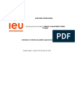 Actividad 4. El Informe de Auditoría Operacional