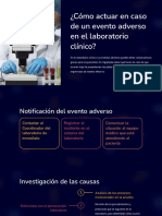 Como Actuar en Caso de Evento Adverso en El Laboratorio