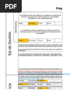 Preguntas para El Diagnóstico Institucional PEI - Colmena 7-2-2023