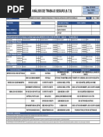 Análisis de Trabajo Seguro (A.T.S)