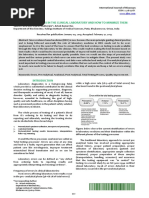 Preanalytical Errors in The Clinical Laboratory and How To Minimize Them