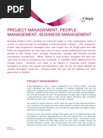 SYTR12-Project People Business Management