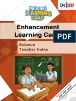 NLC23 - Grade 8 Enhancement Science Notes To Teachers - Final