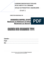 Cahier de Charges Type Enpi