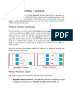 Window Functions