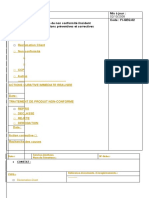 Fiche Non Conformité