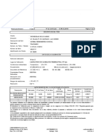 Certificado de Calibración Termometro Traceable de - 80°C