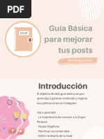 Guía Básica para Mejorar Tus Posts